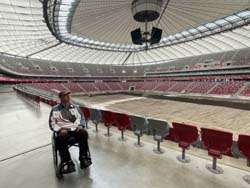 Nationalstadion ohne Rasen