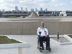 Panorama von Warschau vom Kopernikus-Wissenschaftszentrum