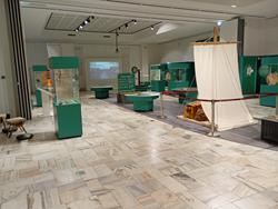 Sala wystawowowa w Muzeum w Gnieźnie
