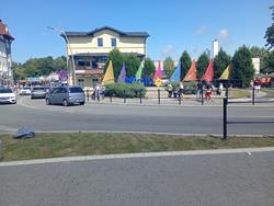 Początek centrum Mielna