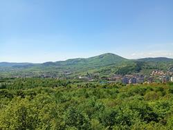 Widok z wieży widokowej Gedymina
